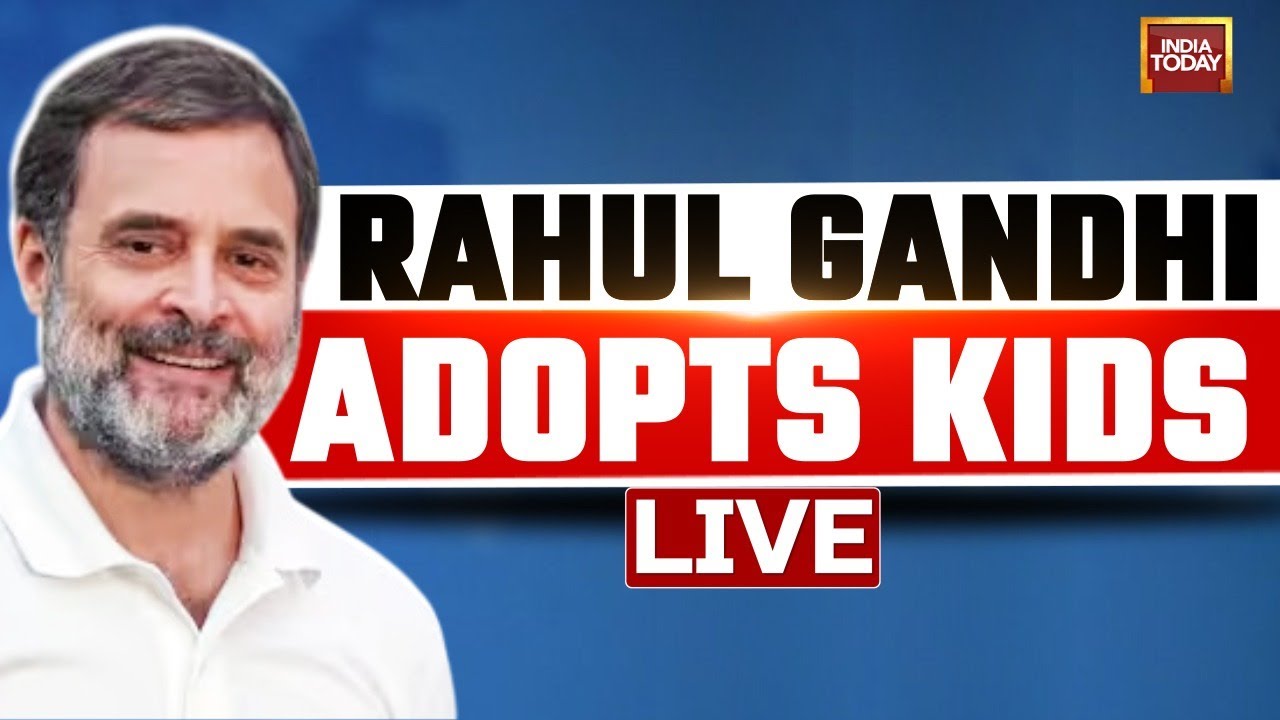 Rahul Gandhi Adopts 30 Kids Orphaned In Pakistani Shelling In Poonch, J&K | Rahul Gandhi LIVE News