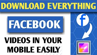How to Download Facebook Vidoes in Phone Gallery || Facebook Video Downloader|| IQ Solution || screenshot 2
