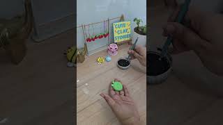 Sculpting a tiny frog worry stone 🐸💚 | Pocket-sized calm