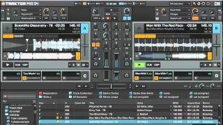 Traktor S4 dubstep demonstration
