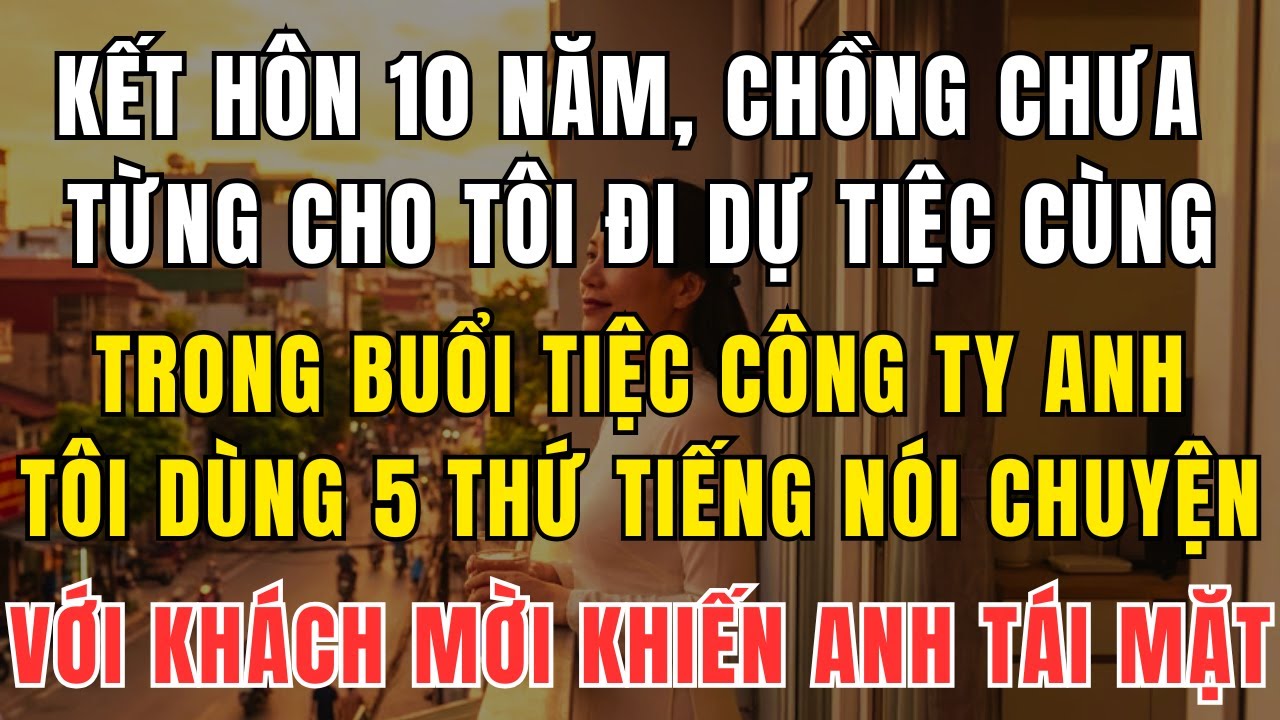 Bữa Tiệc Tất Niên Duy Nhất Tôi Được Đi Cùng Chồng – Và Đó Là Lần Cuối Anh Dám Xem Thường Tôi
