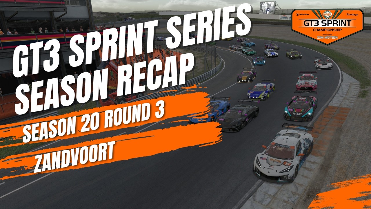LAP 1 INSANITY! GT3 Season Recap - S20 R2 at Zandvoort