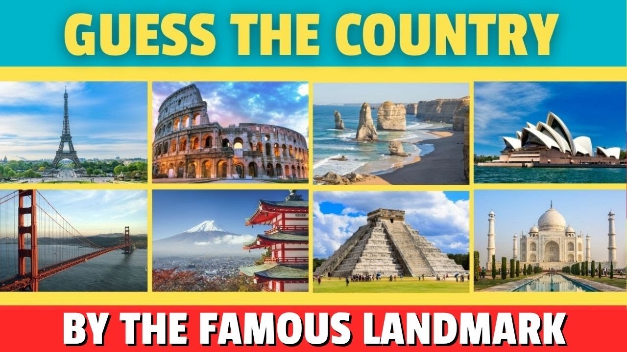 Guess the Country | 50 Countries Quiz - YouTube