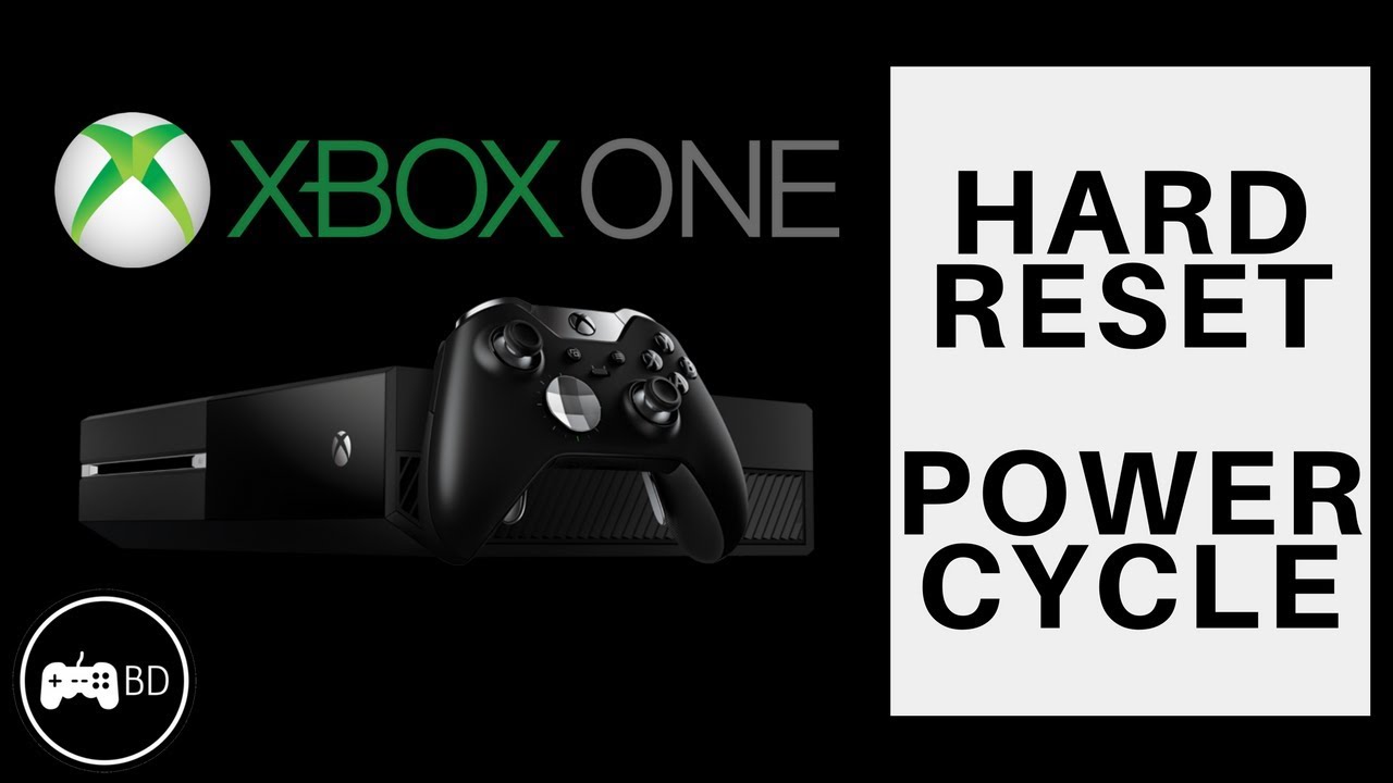 How to Hard Reset / Power Cycle Xbox One - YouTube