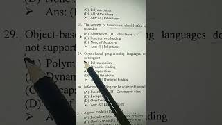 #mcqs #oop #computer #objectoriented