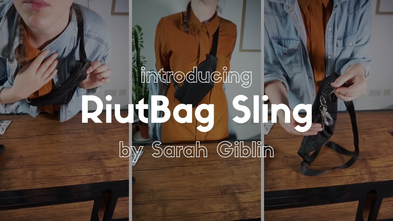 Introducing: RiutBag Sling Secure cross-body bag (passport holder) by ...