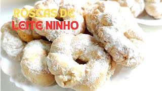 Rosquinhas Açucaradas de Leite Ninho