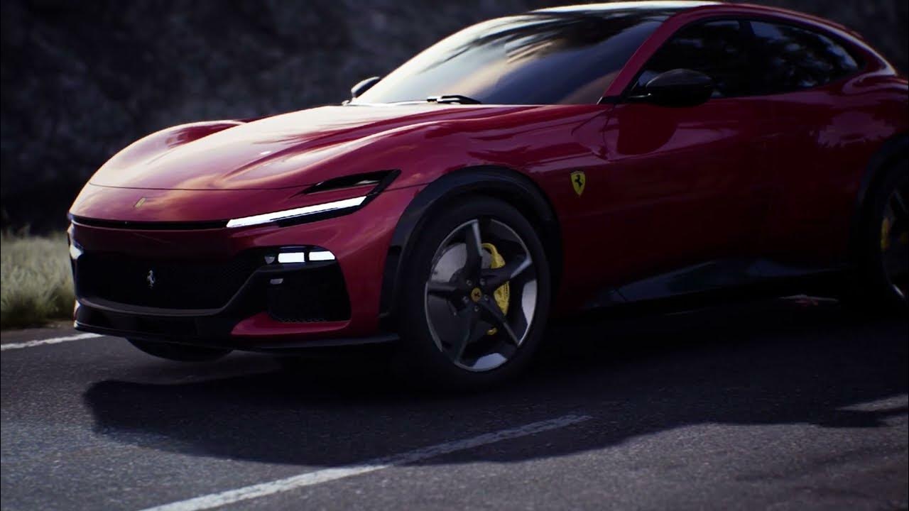 Ferrari Purosangue Pink