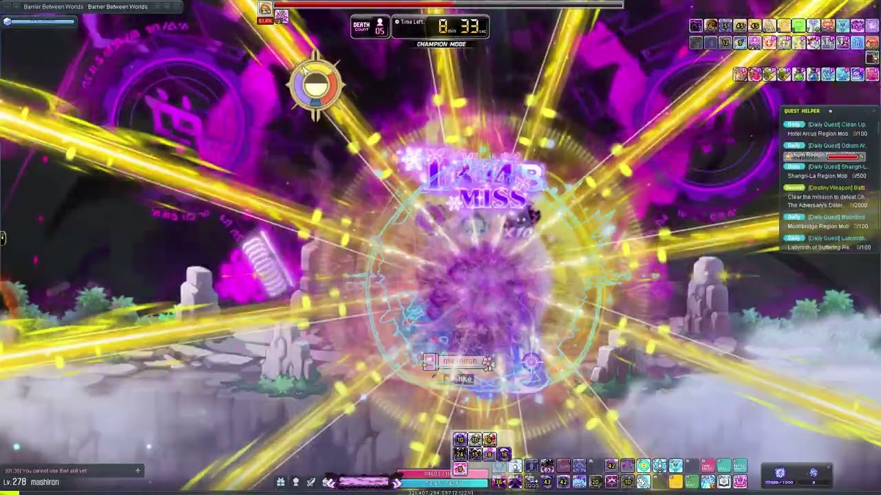 battle mage deathless hard seren solo // champion mission (