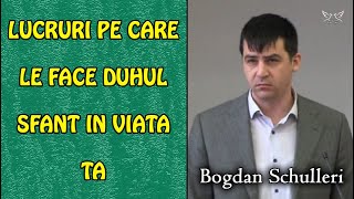 Bogdan Schulleri - Lucruri pe care le face Duhul Sfant in viata ta - Fapte 19:1-7 | PREDICA