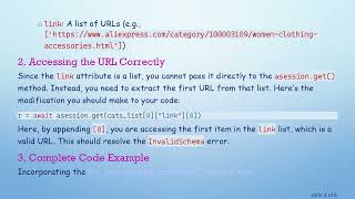Resolving the InvalidSchema Error in Python Web Scraping