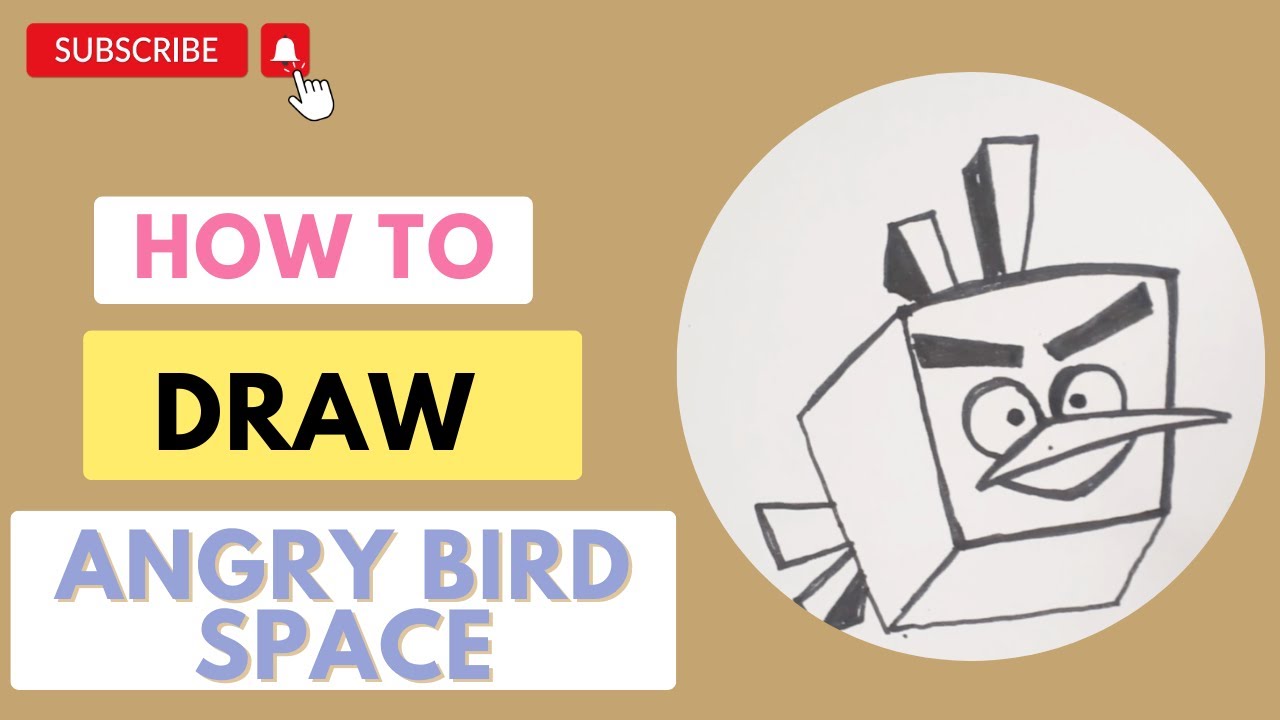 How To Draw Angry Birds Space Characters