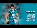 Jaguars offense lays egg against ravens