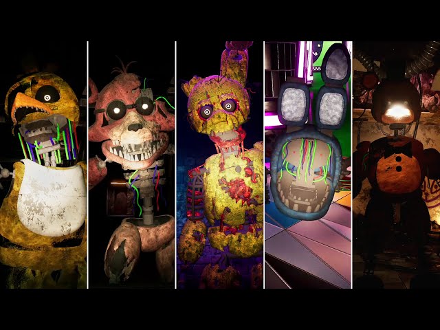 THE JOY OF CREATION #fnaf #fnaftastic #TJOC #securitybreach #scottcawt, ignited bonnie