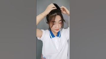 Cột Tóc Giống Tỷ Tỷ Trung Để Đi Học #shorts