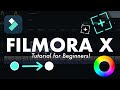 Filmora X Tutorial For Beginners! (Motion Tracking, Keyframing, Color Correction, &amp; More!)