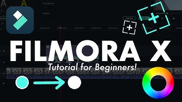 Filmora X Tutorial For Beginners! (Motion Tracking, Keyframing, Color Correction, & More!)