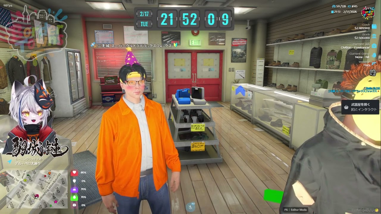 【ボダタウ】1日目  三毛城 スーパーウルトラデラックスフォックス視点