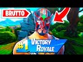 HO FATTO UNA VITTORIA REALE CON L'OUTFIT PIÙ BRUTTO DI FORTNITE!! *Non ci Credo*