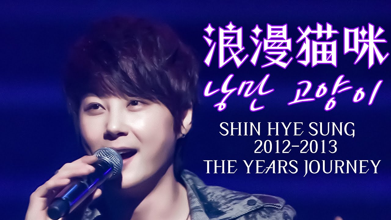 낭만 고양이(浪漫猫咪)中韩字幕SHIN HYE SUNG 2012-2013 신혜성The Year's Journey Live Concert