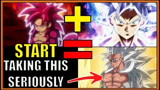 Super Saiyan 4 Plus Ultra Instinct EQUALS Super Saiyan 5!