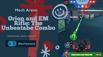 Orion and EM Rifle: The Unbeatabe Combo in Mech Arena 2v2 Deathmatch
