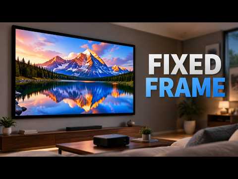 Best Fixed Frame Projector Screen 2026: Top 5 Picks for the Ultimate Home Theater