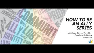 How to be an Ally: Asexual and Aromantic Identities