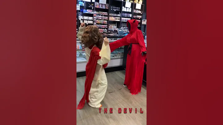 Jesus Vs satan: Jesus dodging all attacks!