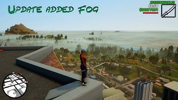 Update added ground Fog but you have to turn it on first! San Andreas Definitive Edition