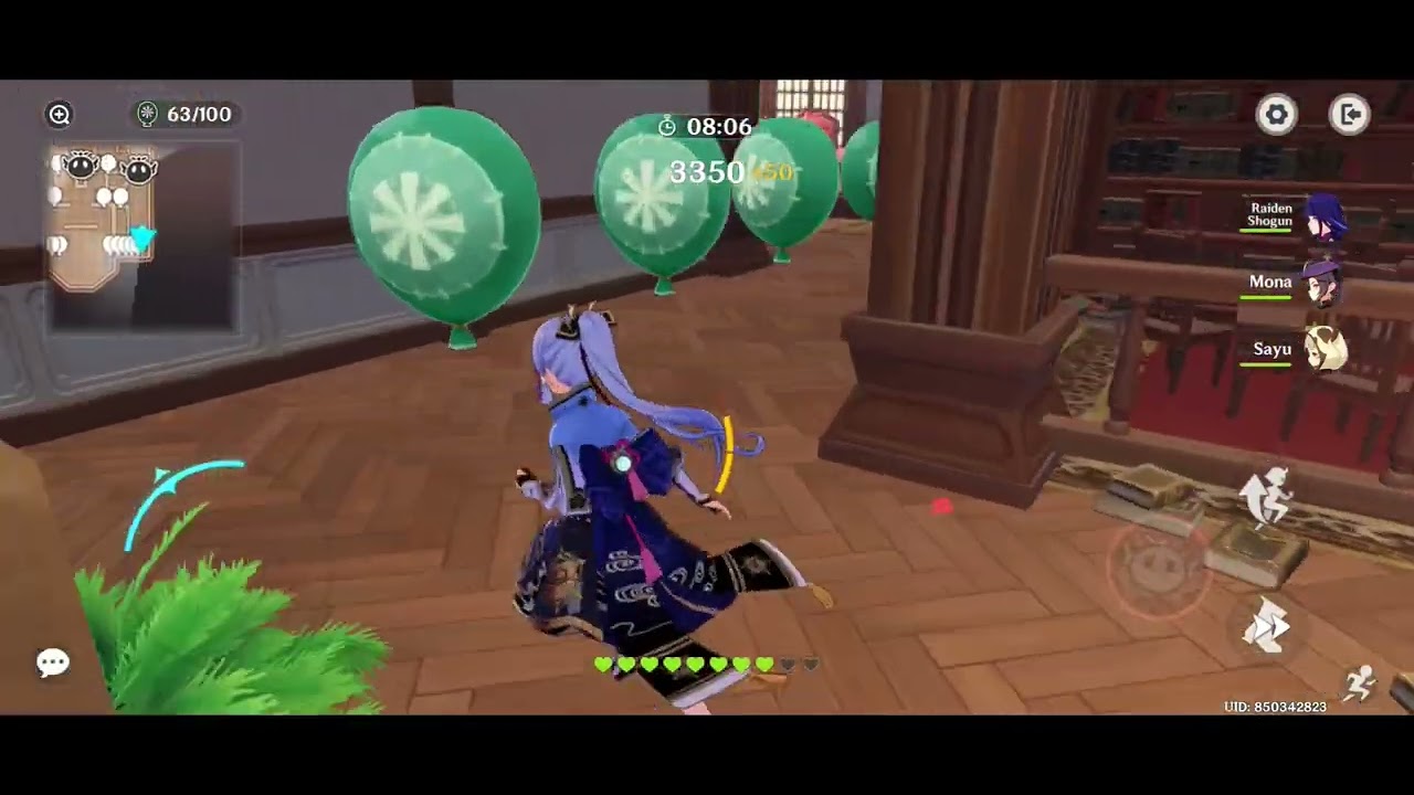 Floral Pursuit: Ordered Wind  (task 1) Genshin impact