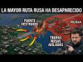 Ruta de suministro rusa destruida deja a miles de soldados atrapados