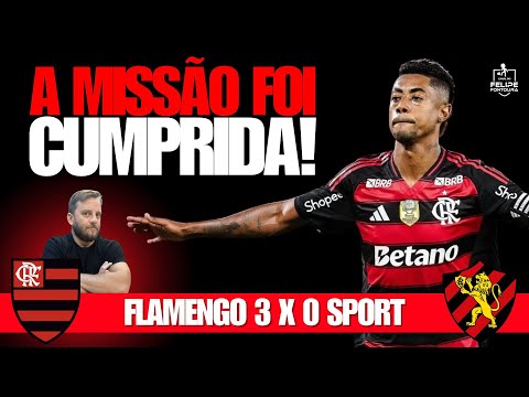 MISSÃO CUMPRIDA! FLA VENCEU BEM, DORMIU NA PONTA DO BRASILEIRÃO E RECUPEROU JOGADORES IMPORTANTES!