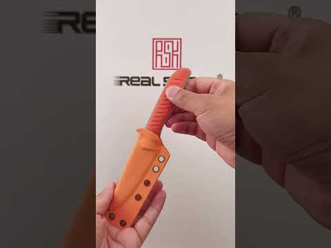 Realsteelknives Attack Fixed Blade| 3.34”Nitro-V Blade | Designed by Ivan.B