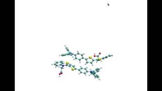 Clical Molecular Dynamics Of Solar Dyes Using Namd And Vmd
