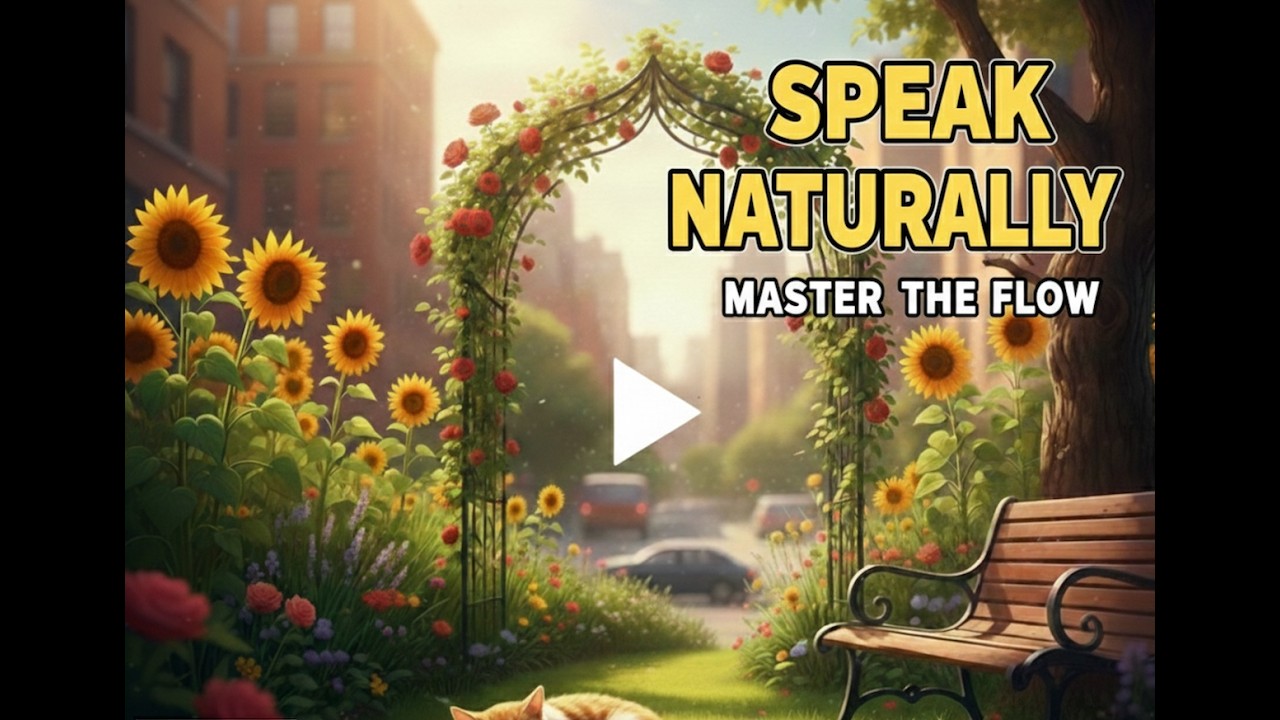 English Shadowing Practice | A1 Urban Sanctuary | Natural Pronunciation & Improved Speaking Skills