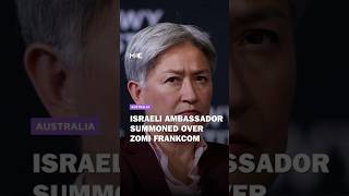 Australia summons Israeli ambassador over Zomi Frankcom’s killing in Gaza