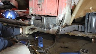 1972 Triumph GT6 Restoration - Part 10 - More sill and floor work