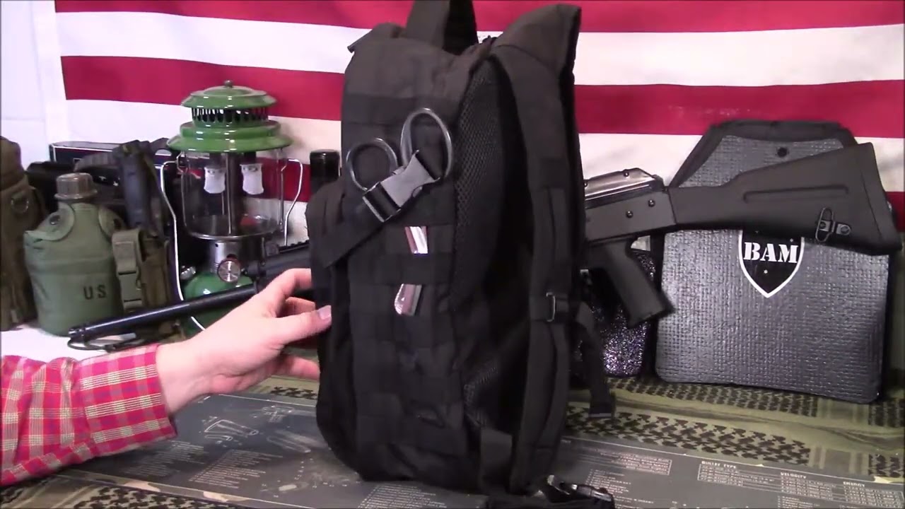 EDC Bulletproof Insert Backpack (Navy SEAL style IFAK)