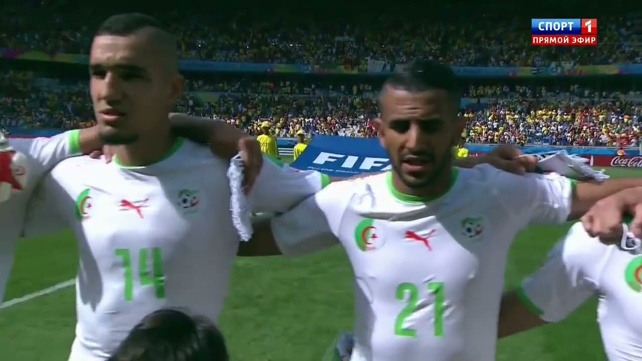 Riyad Mahrez vs Belgium World Cup (17/06/2014)