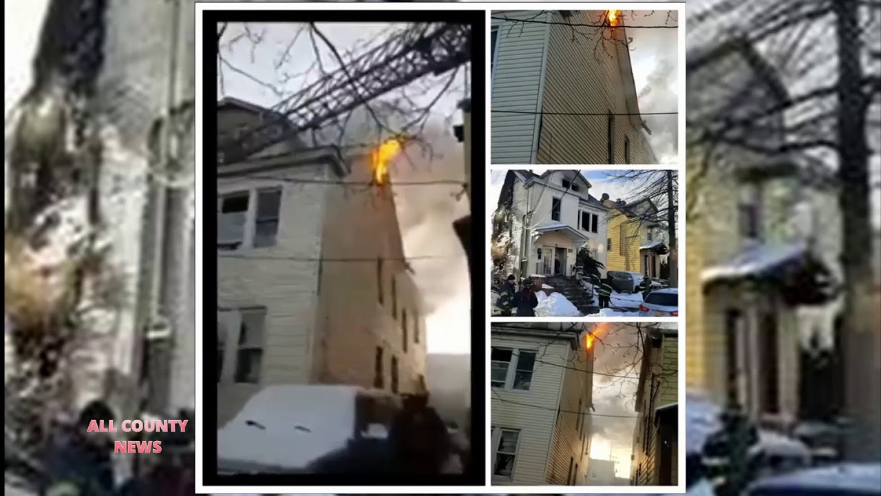 Firefighters Battle 2-Alarm Fire On Leslie Street In Newark