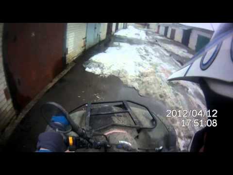 Suzuki Ozark 250 snow зимой