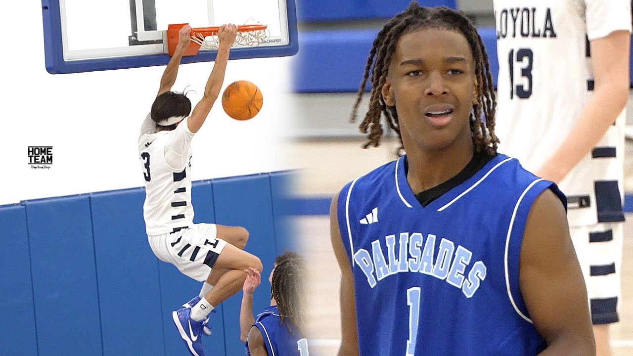 9th Grade PG Phillip Reed Jr and Palisades vs Loyola - YouTube