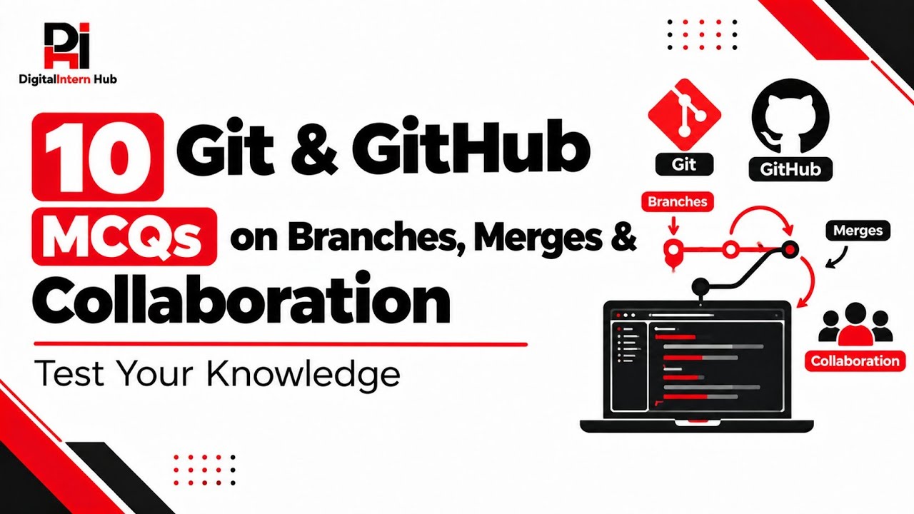 10 Git & GitHub MCQs on Branches, Merges & Collaboration | Test Your ...