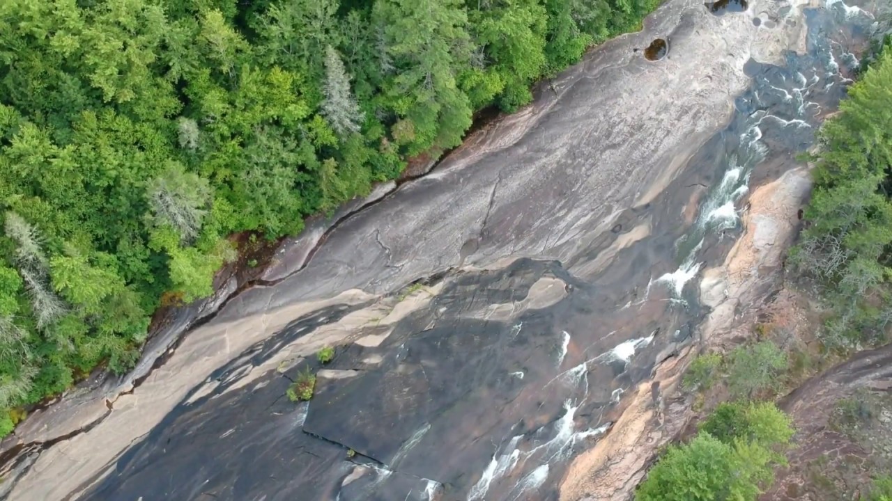 DJI Spark Waterfall FPV Flight (recorded in 1080p)