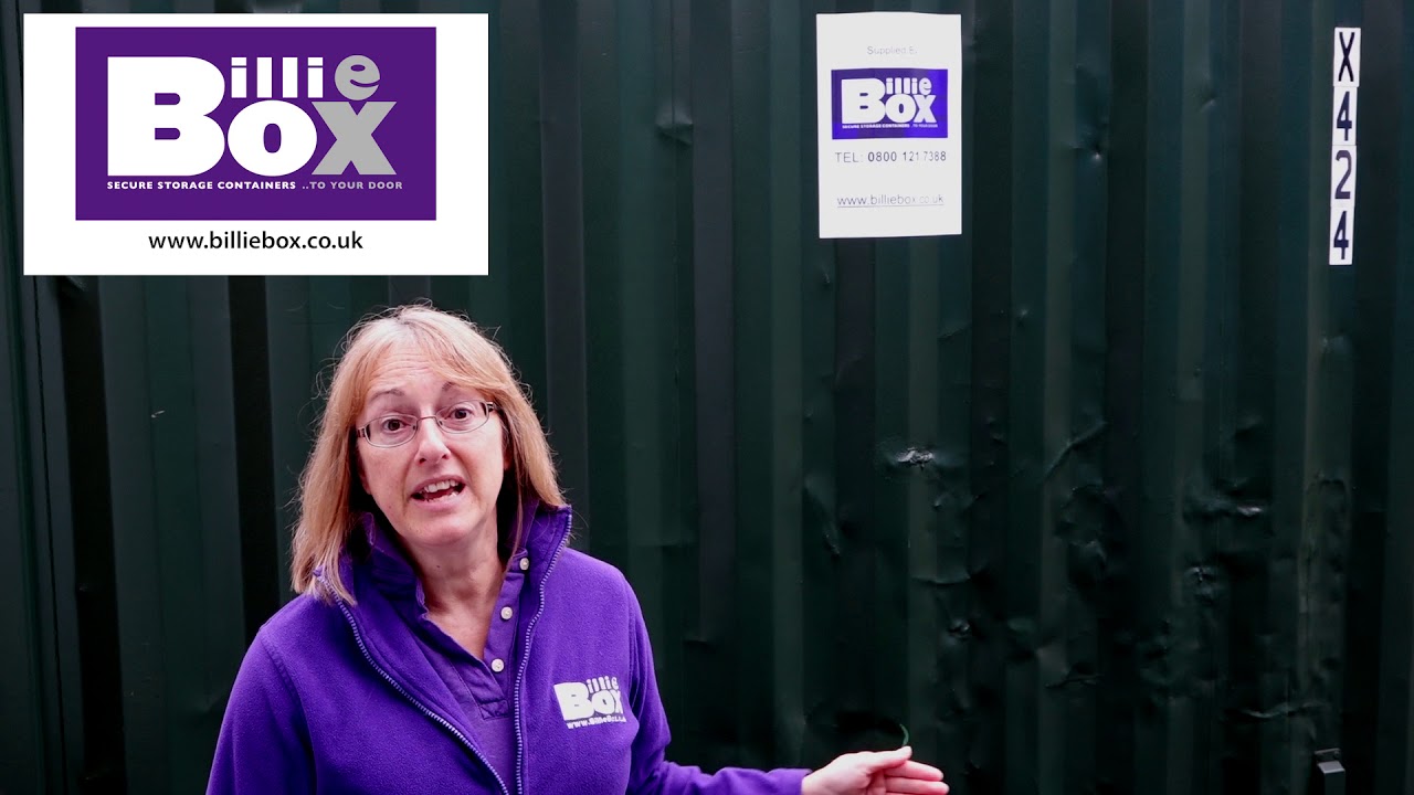 Second hand shipping container