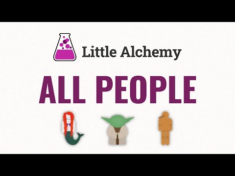 How to make ALL PEOPLE in Little Alchemy