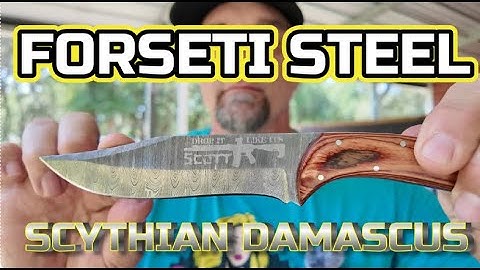 This Knife Surprised Me Big Time! Forseti Scythian