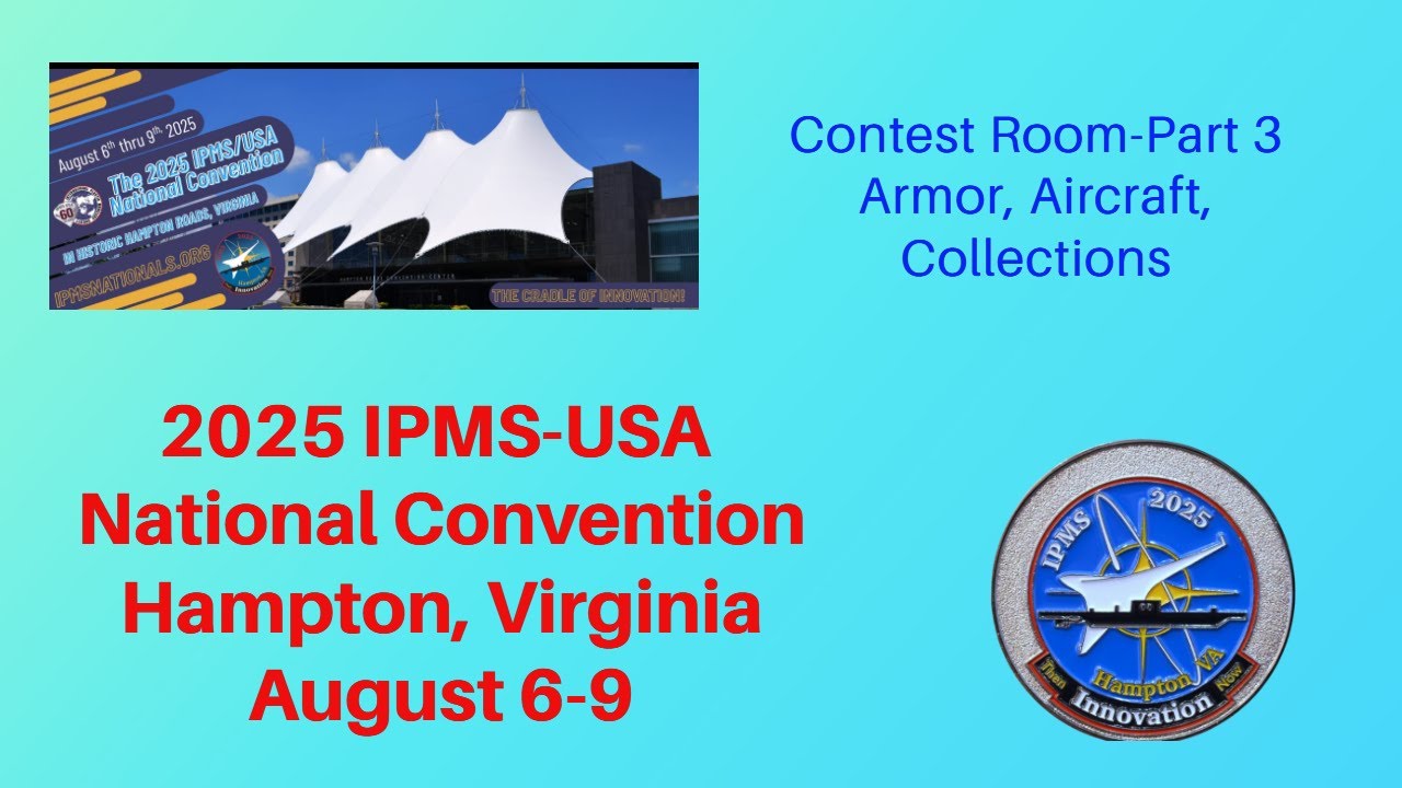 2025 IPMS National Convention Contest Room Part 3