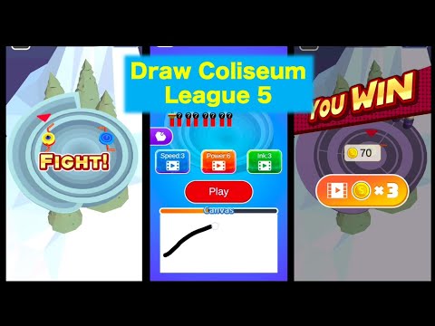 Draw Coliseum League 5 Gameplay | Android Game | IOS Game
